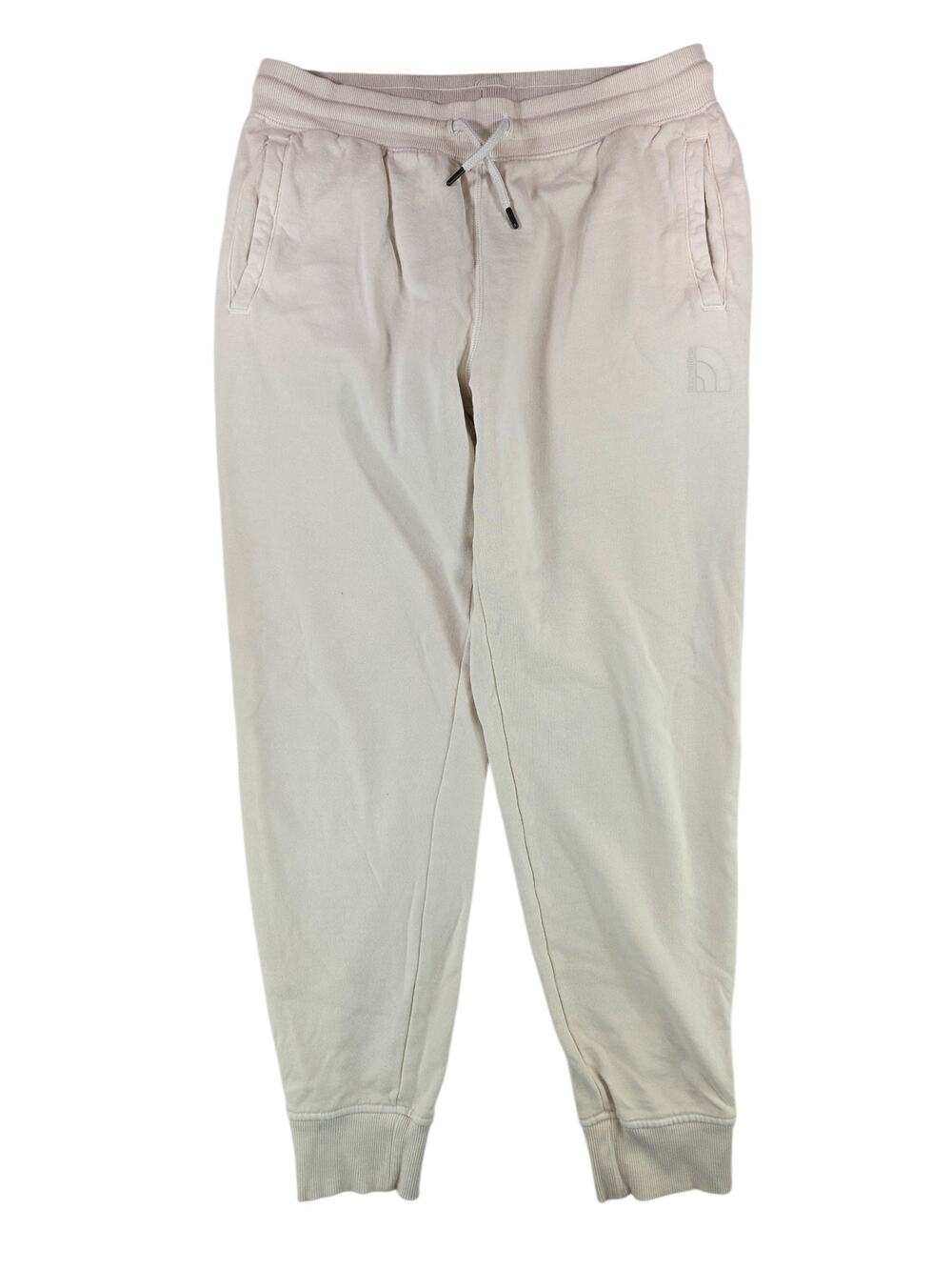 The North Face | Light Cream Joggers with Drawstring  | Size Medium